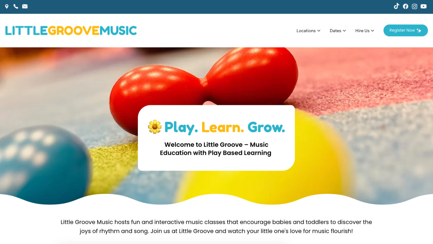 リトル・グルーヴ・ミュージック｜0歳から通える・子ども向け音楽クラス
