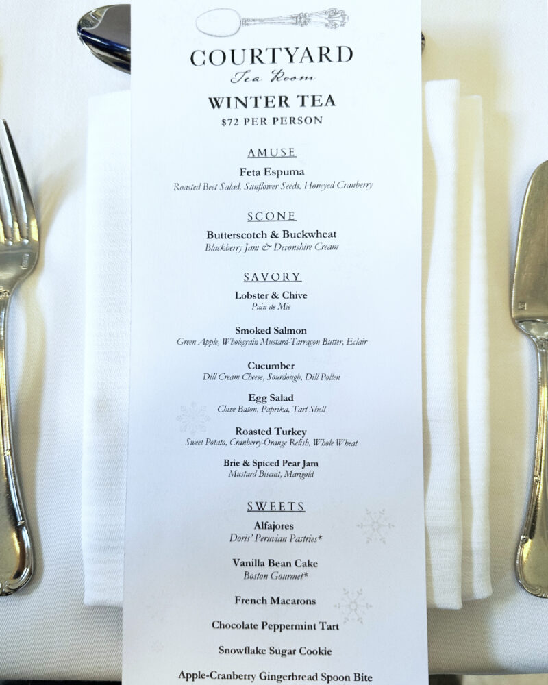 メニューカード