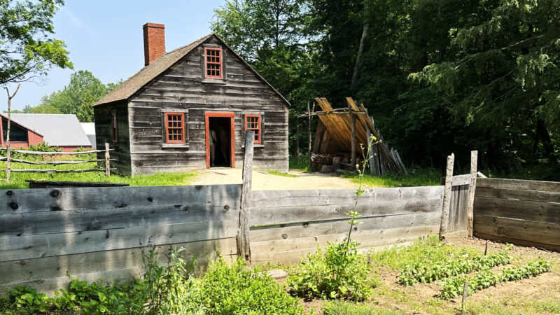 スモールハウス・アンド・ガーデンの外観（19世紀の民家）