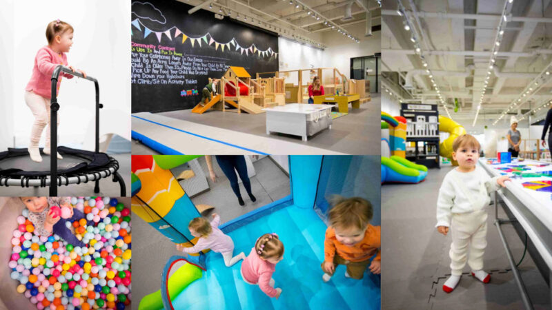 Little Lovage Clubのオープンプレイ（室内遊び場）の遊具エリア（公式サイト画像）