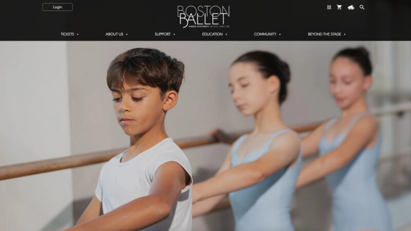 Boston Ballet公式サイト